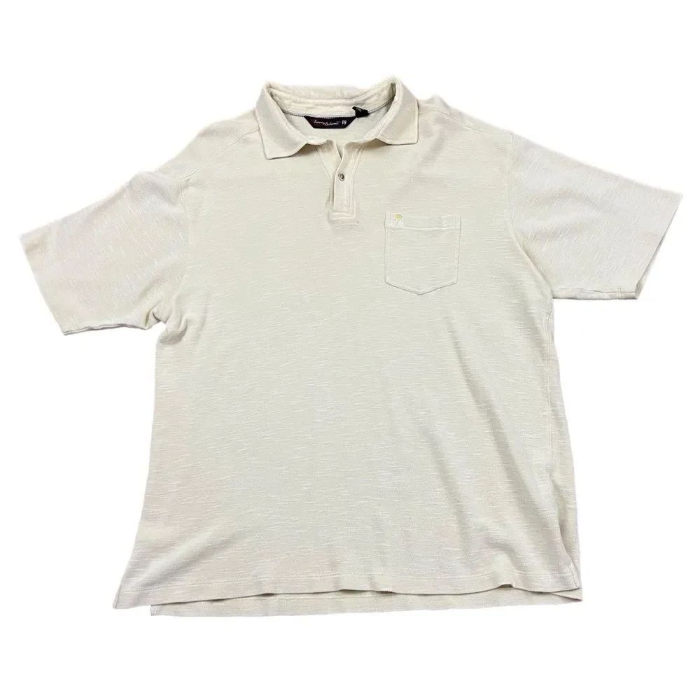 Tommy Bahama Silk Cotton Polo Men's XL